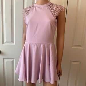 She + Sky Purple Romper - NWT, Size M